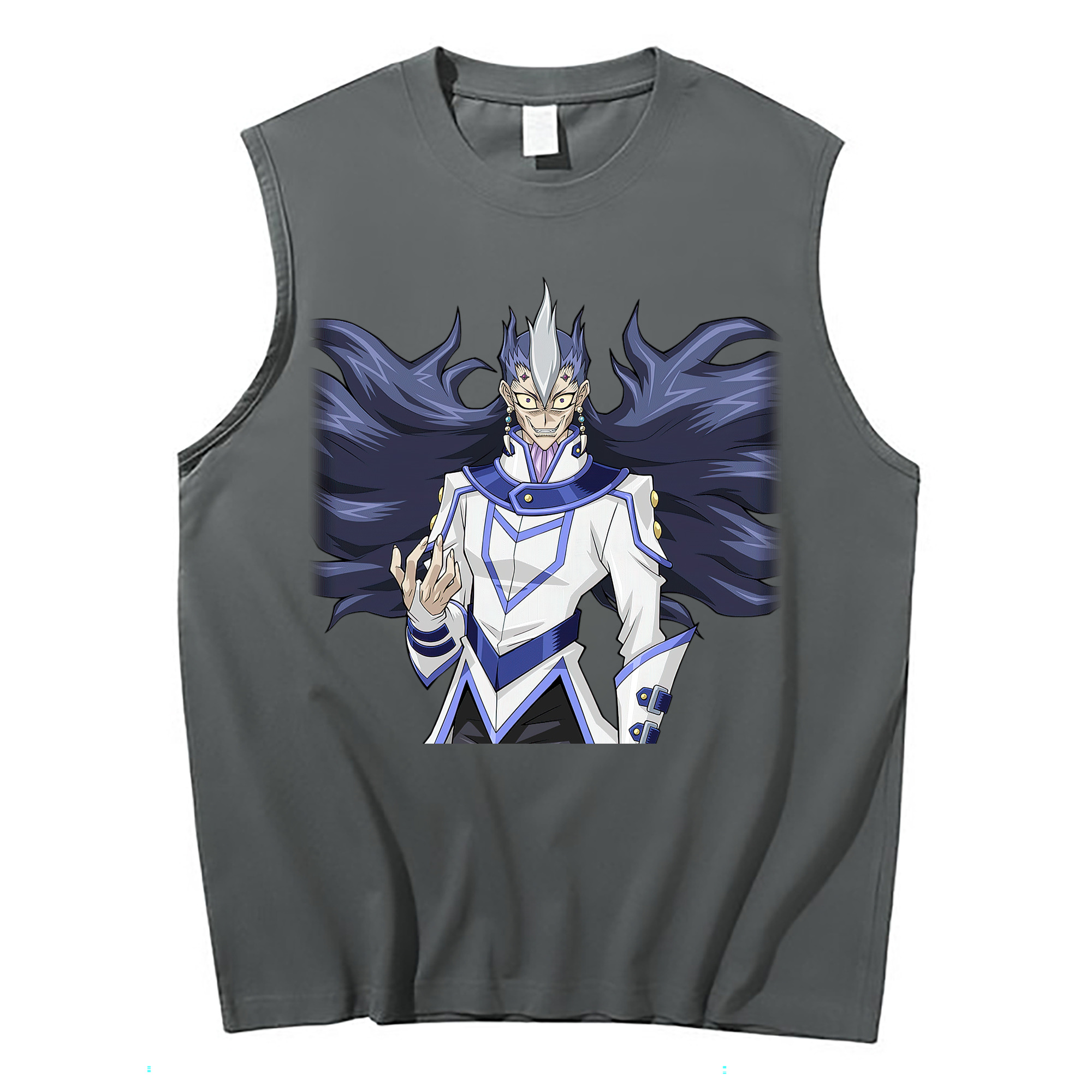 （画像用） 遊☆戯☆王 Yu-Gi-Oh! コットン100％タンクトップ（フロントプリント）